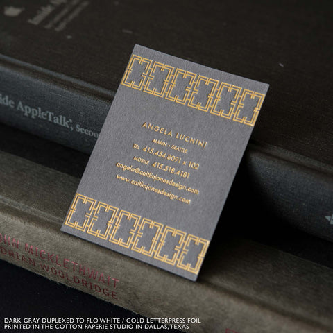 Letterpress Business Cards