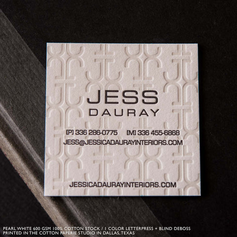 Foil Stamped Business Cards