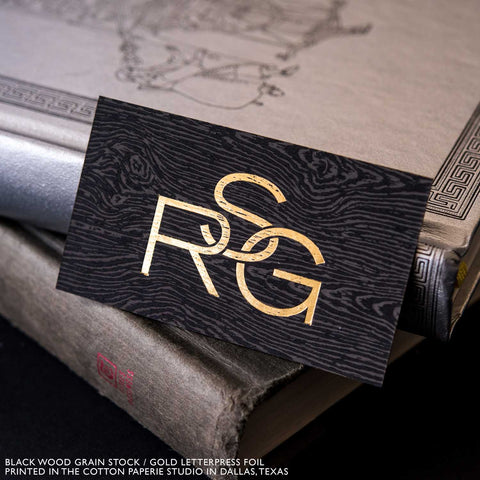 Letterpress Business Cards