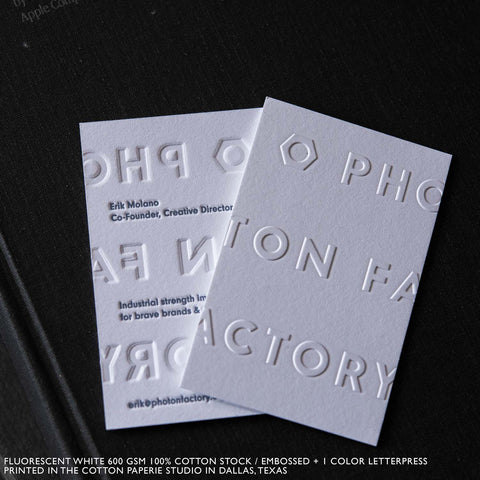 Cotton Business Cards