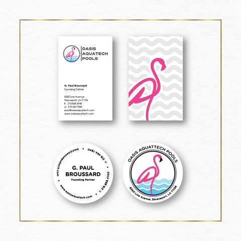 Letterpress Business Card Design