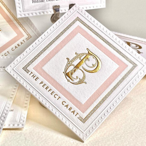 Embossed Monogram